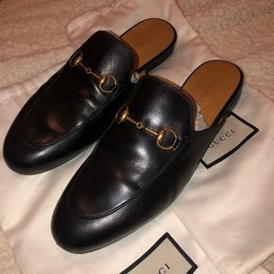 Gucci Princetown Mule - Black - 39.5